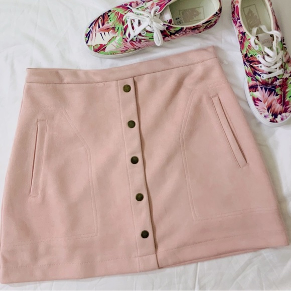 Hyfve Pink Mini Skirt NWOT - Picture 4 of 9